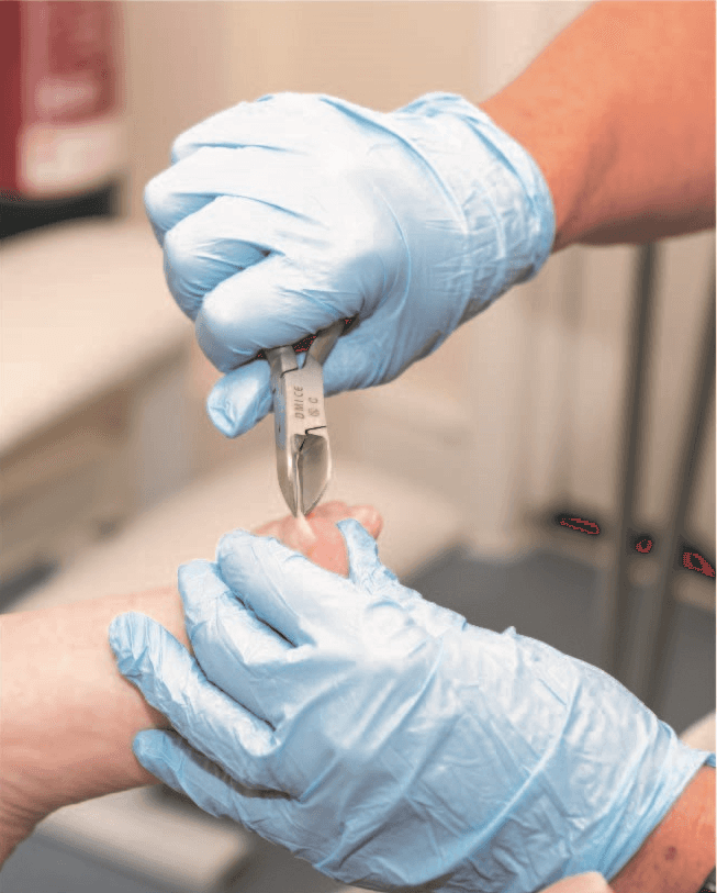 Our nail cutting service